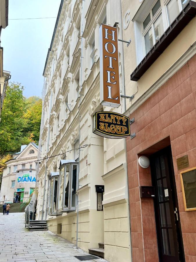 Hotel Zlatý Sloup Karlovy Vary Exteriér fotografie